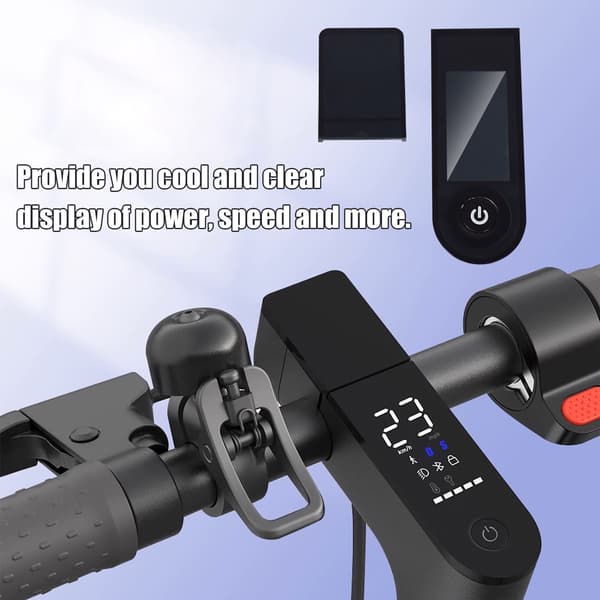 Bluetooth dashboard display cover til Xiaomi M365 el-scooter