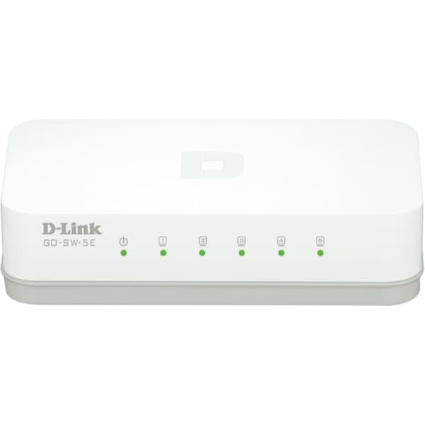5-Port Eth. Easy Desktop Switch, 5-port 10/100Mbps, white