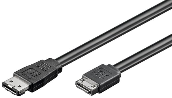 HDD eSATA-kabel 1,5 GBit/s/3 GBit/s/6 GBit/ss