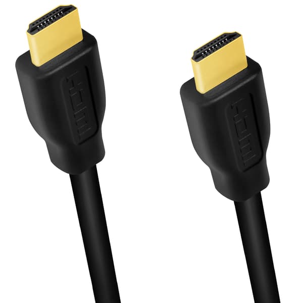HDMI-kabel HDMI 2.0 4K/60Hz 1m Sort