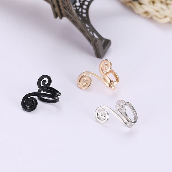 Zunis Acupressure Ear Clips 3 paria MultiColor