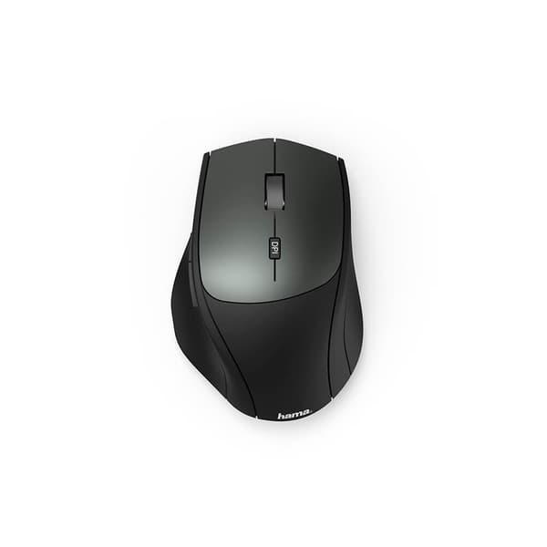 Mouse Wireless Dual Mode USB-C/USB-A 6-button Black