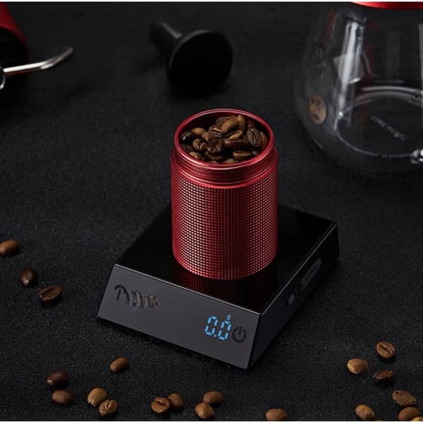 Precision Pour-Over Coffee Scale 500g/0.01g with Timer, LED Display, USB-C Rechargeable