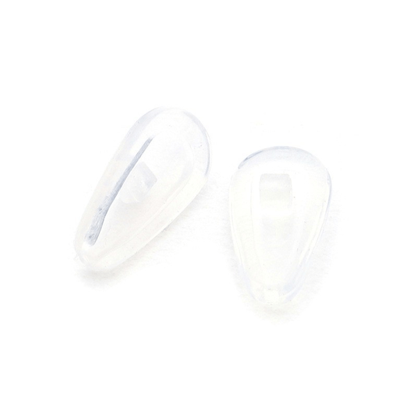30 par A3 Silikon Halkfria Näskuddar för Glasögon Transparent