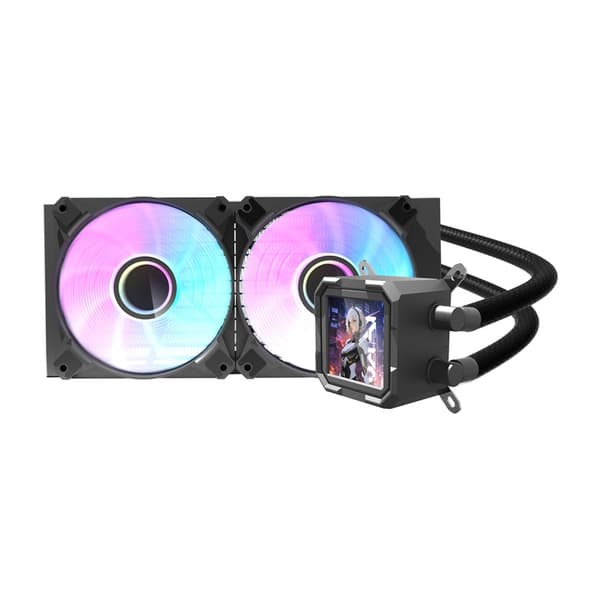 Darkflash DV240S CPU-vesijäähdytin (musta)