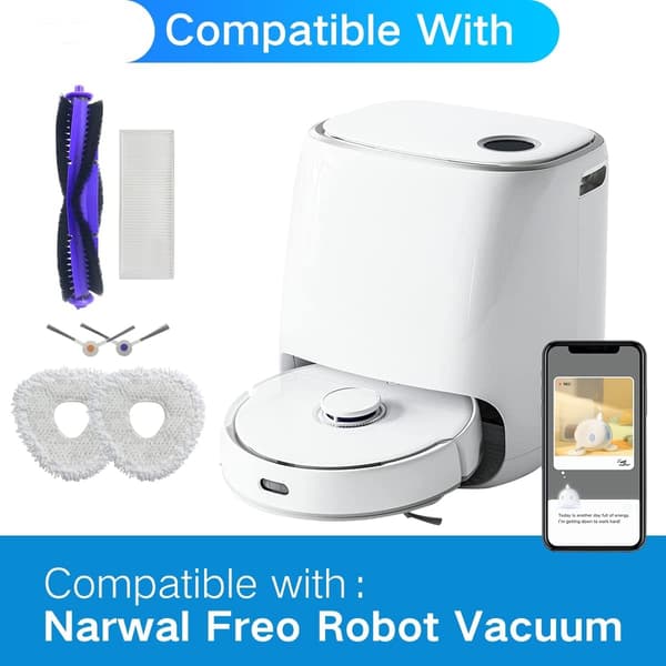 Tillbehörssats för Narwal Freo Robotdammsugare