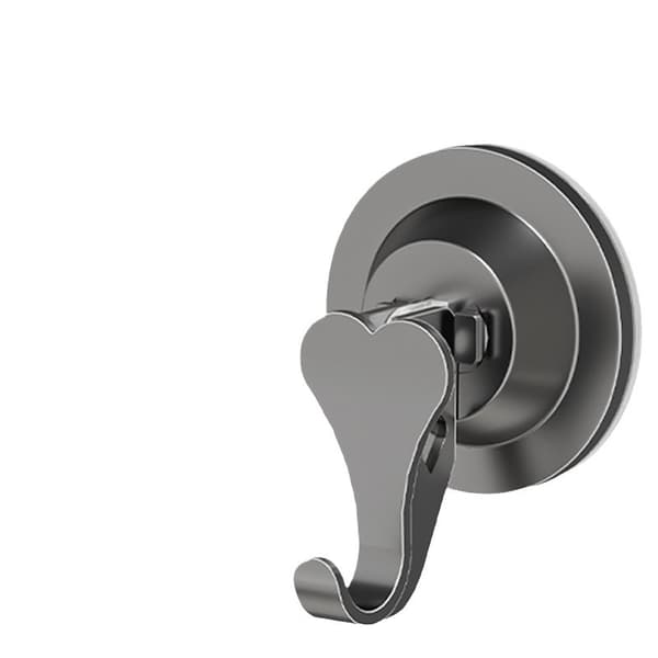 Vahvat imukuppikoukut - 3 kpl Grey