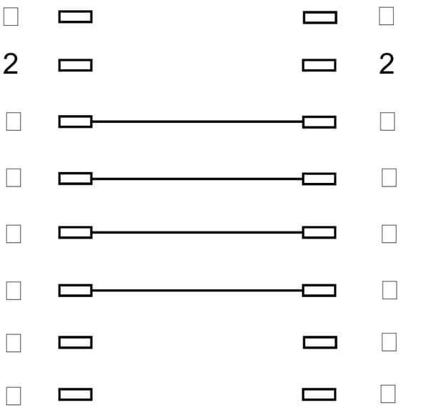 Modulär ISDN-kabel