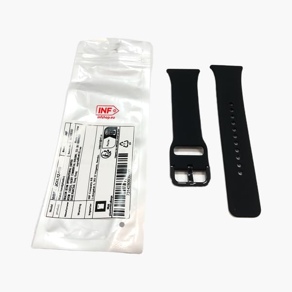 Utbytesarmband för Redmi Watch 5 - Bekväm Silikon Black