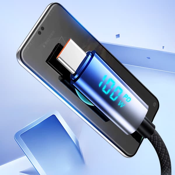 ZL-TK18 Skjult digital skjerm USB-C til USB-C-kabel 2 m