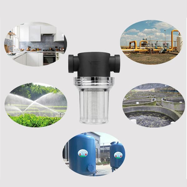 Innebygd vannfilter - 1/2" innvendig gjenge 100 Mesh