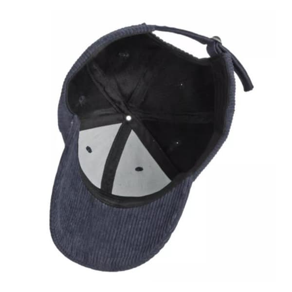 Corduroy Baseball Cap til Voksne (56-60cm) Black