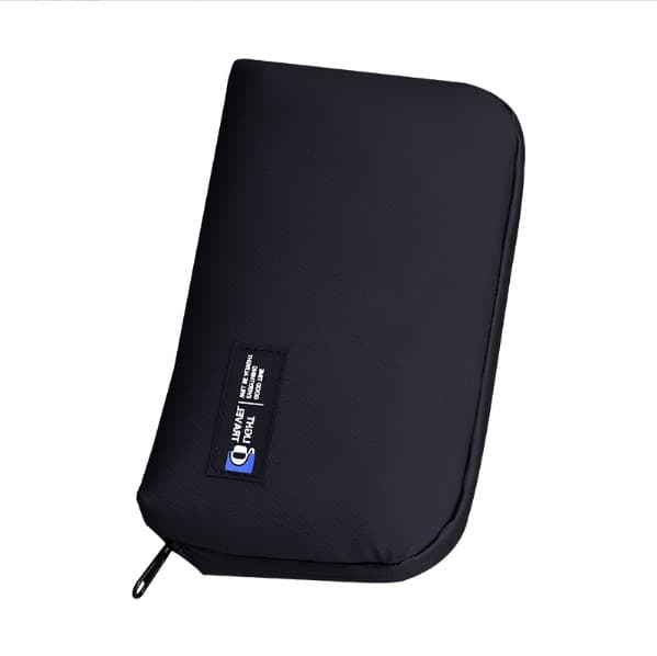 Tech Accessory Organizer Bag for kabler, mus, øretelefoner Black