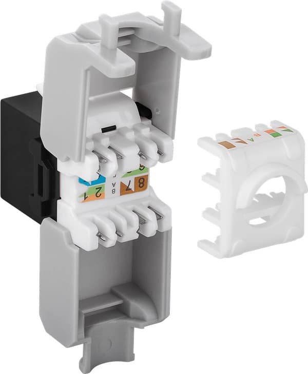 Keystone-modul RJ45 CAT 6A, UTP