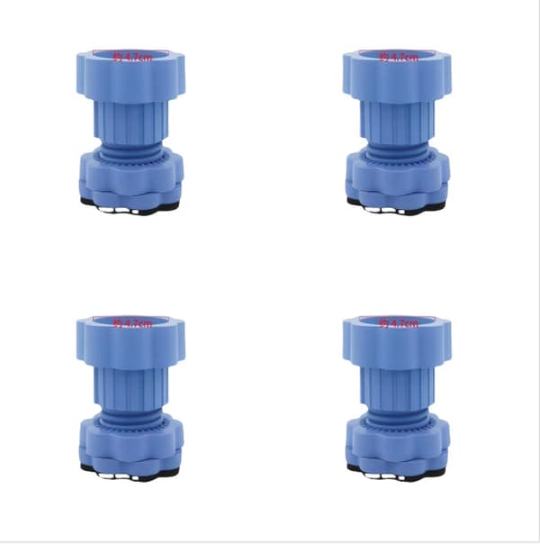 Halkfria Tvättmaskinsfötter, 4-pack