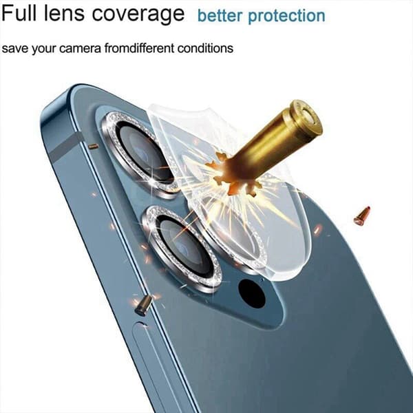 Kamerabeskyttelse 2-pak Blue iPhone 13/13 Mini