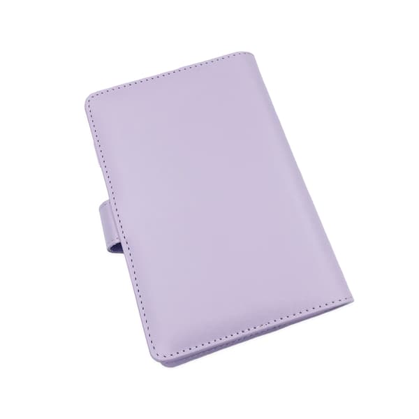 A6 Ringpärm med 12 Plastfickor Purple