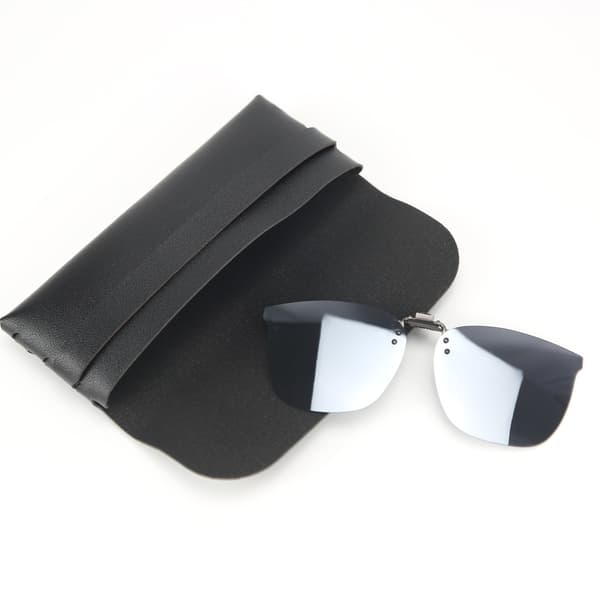 Polariserte Clip-on Solbriller Silver