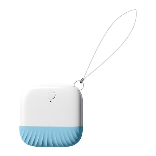 Blå Bluetooth Anti-Lost Tracker - Hitta dina värdesaker enkelt! Kompatibel med iOS och Android