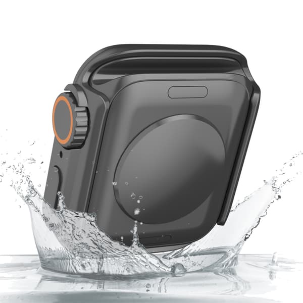 Vanntett etui til Apple Watch 44 mm Black