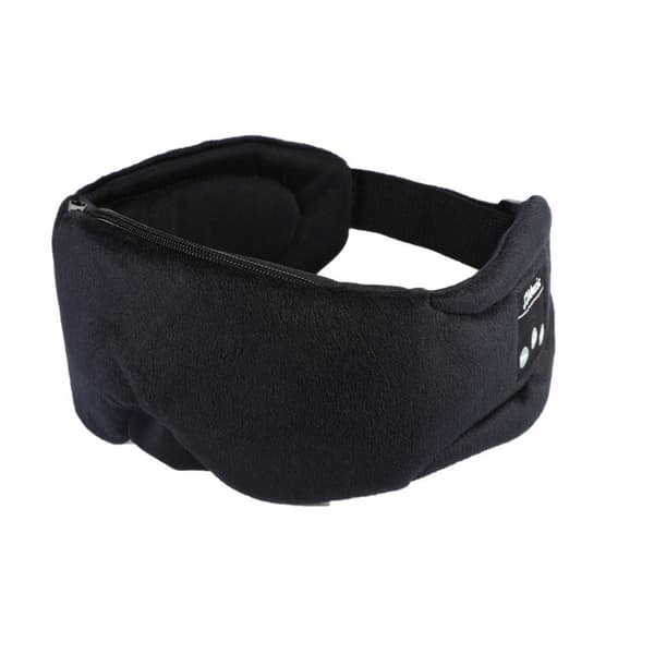 Sovhörlurar - Sovmask med hörlurar Bluetooth 5.0 Black