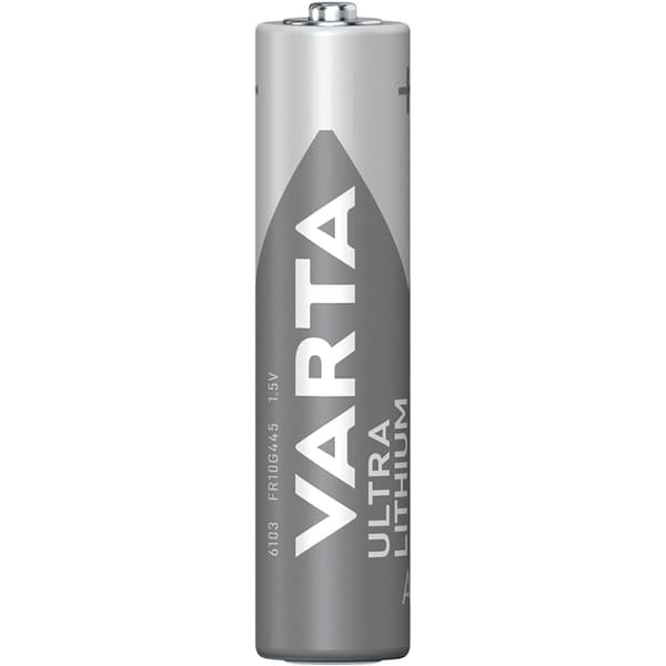 Ultra Lithium AAA / LR03 batteri 4-pakning