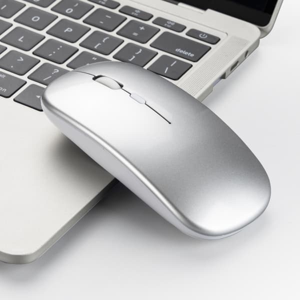 Trådløs mus 2,4 GHz Silver