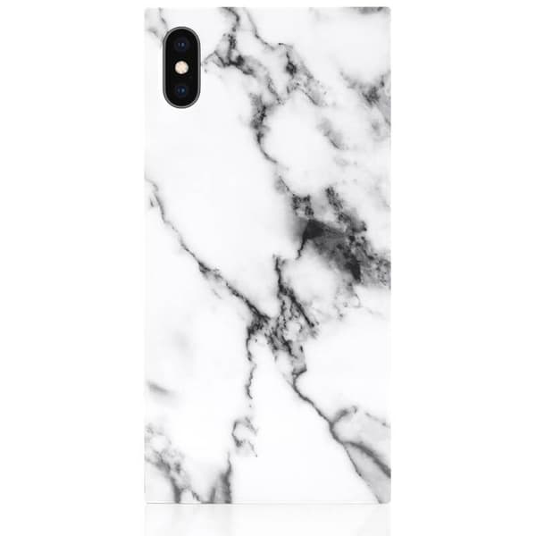 Mobilskal Vit Marble  iPhone XS Max