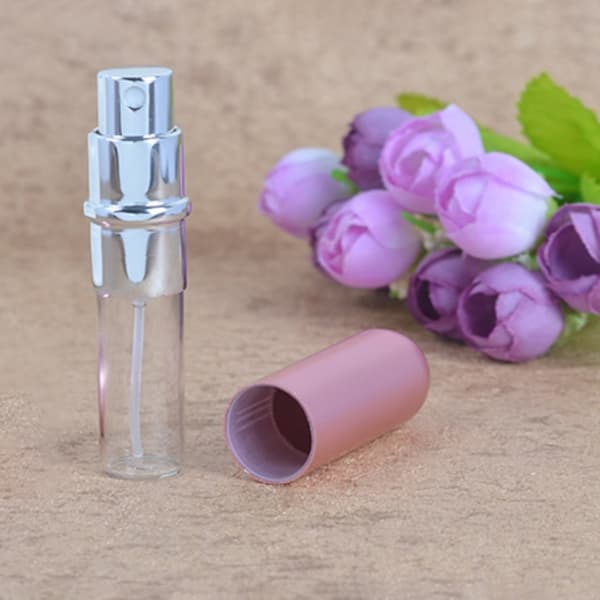 Mini refill sprayflaske for parfyme 6 ml Silver