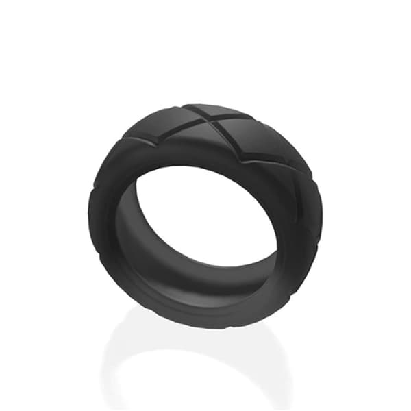 Ringbeskyttelse til Oura Ring Gen 3 - Gennemsigtig silikonebeskyttelse til smart ring Black M