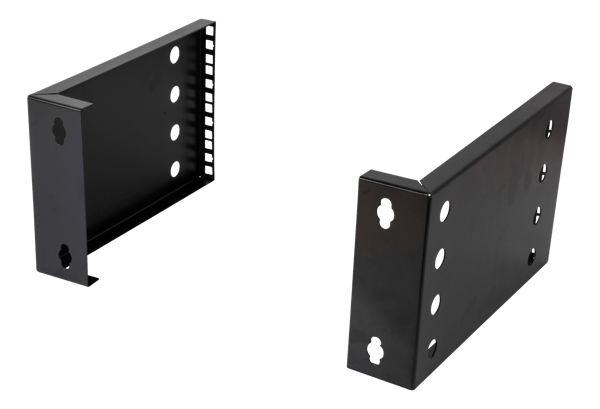 10"-19" wall mount with adjustable width, 4U, 25kg load