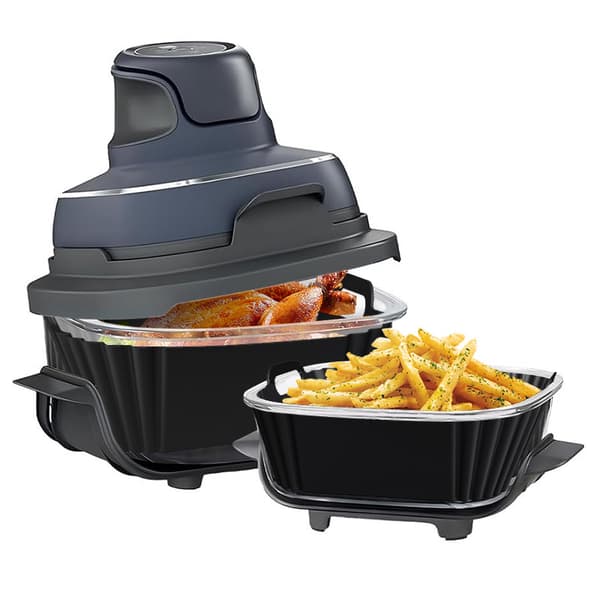 Set med silikonfoder till airfryer för Ninja FN101GY Black