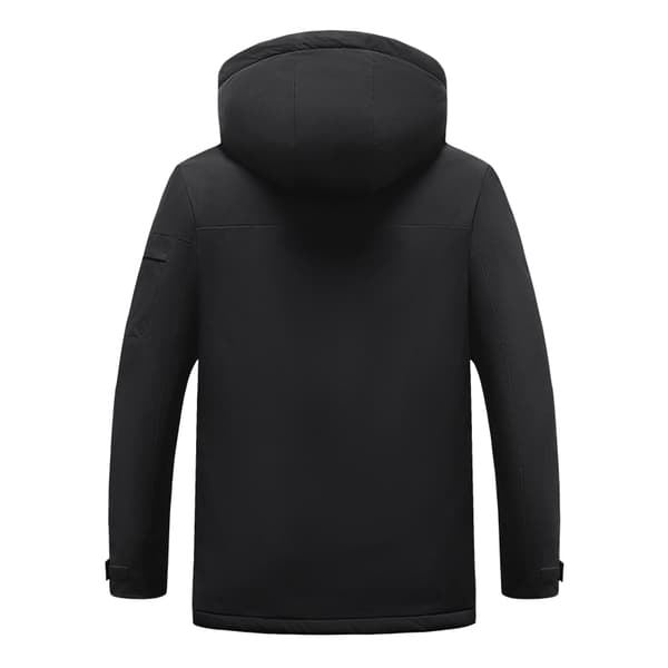 Musta lämmitetty takki - Dual Control 9 vyöhykettä 5XL