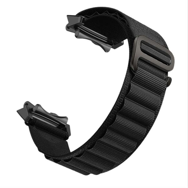Kompatibel med nylon loop rem til Amazfit T-Rex 2 Black
