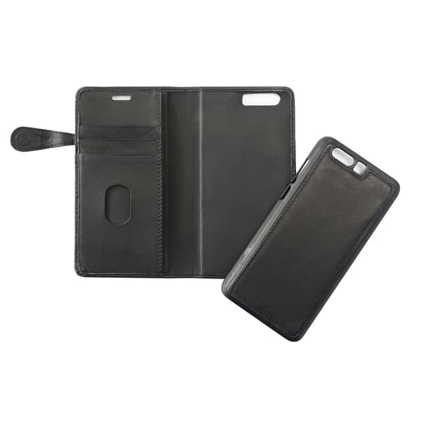 Wallet Læder Huawei Honor 9 Sort