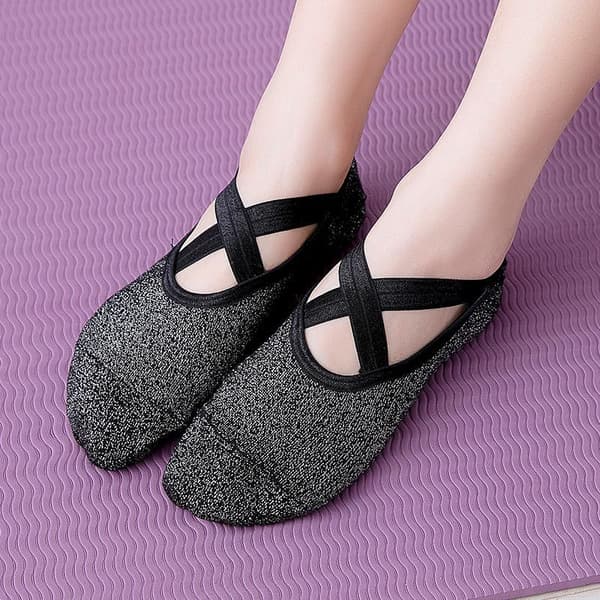 Halkfria Dansstrumpor - 1 par Black