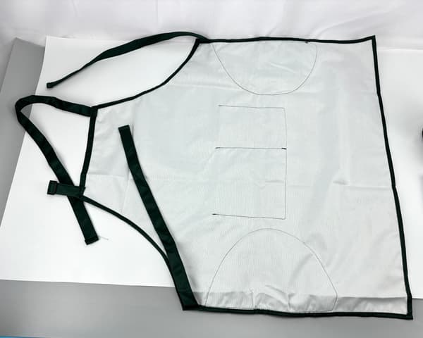 Vandtæt forklæde med håndklæde Green