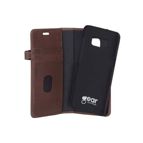 Wallet Læder Samsung S8 Brun