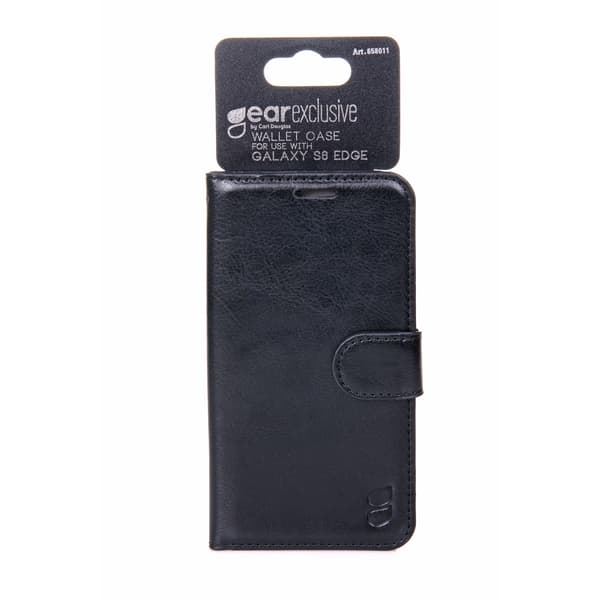Lompakko Exclusive Musta - Samsung S6 Edge