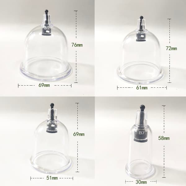 Home Cupping Therapy Set - 8 koppar med förvaringsbox