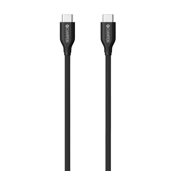 USB-C-kabel 60W 2m sort