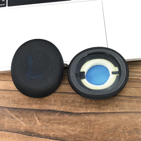 Erstatningsøreputer for Jabra Elite 45h & Evolve2 65 UC - 2-pakning, Memory Foam