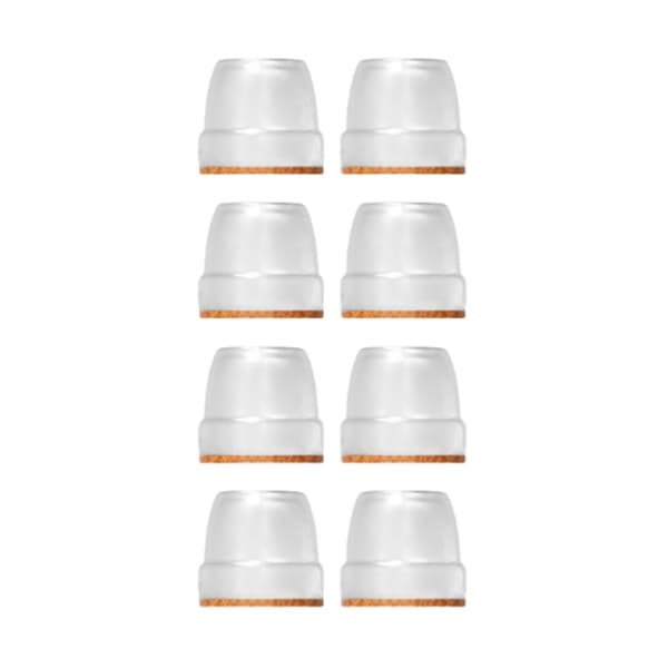 Runda Stolsbensskydd (8-pack) Transparent L