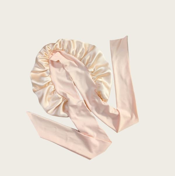 Sovmössa i 100 % silke för Kvinnor LightPink