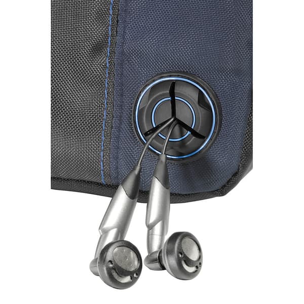 CD PLAYER BAG+3CDS SW/BL.