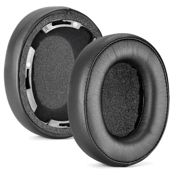 Svarte erstatningsøreputer for Audio-Technica ATH-SR50BT (2-pakning)