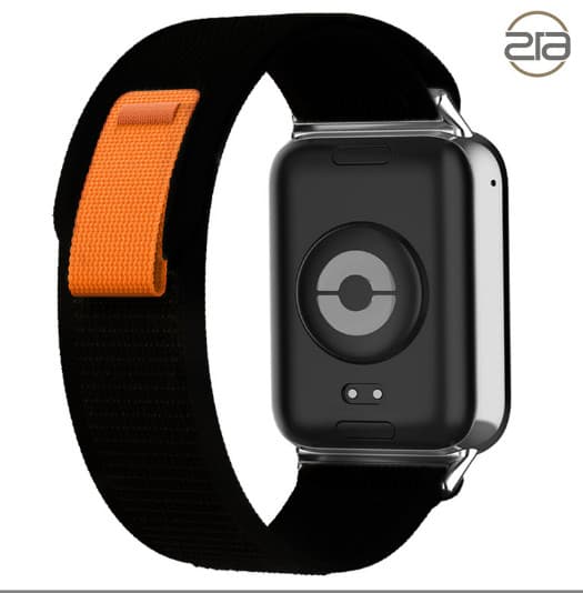 Redmi Watch 4 -kellon punottu nailonranneke Black