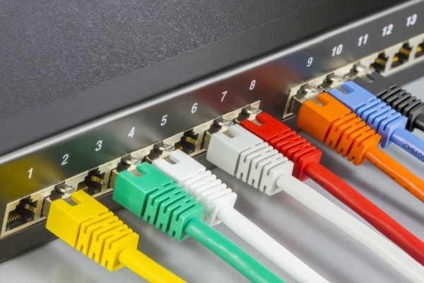 F/UTP Cat6 patch cable, 0.5m, 250MHz, Delta-certified, LSZH
