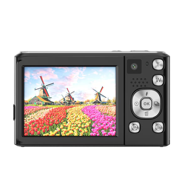 4K HD digitalkamera med stabilisering DC308 Black