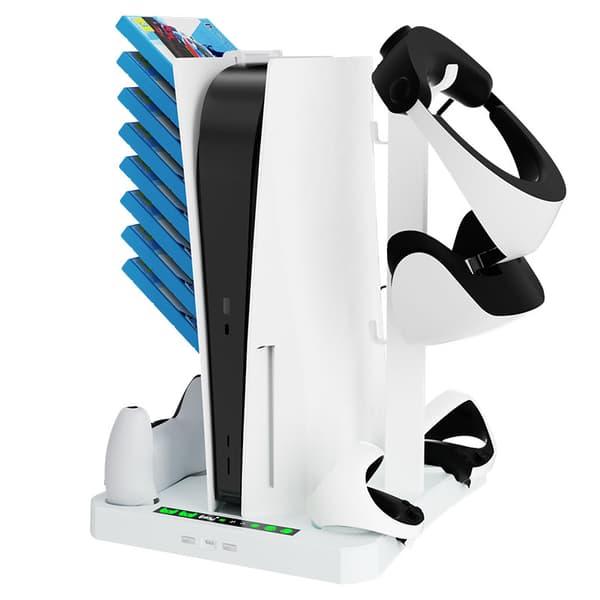 PS VR2 & PS5 laddstation kylställ White